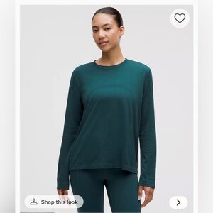 Lululemon Relaxed Swiftly Long Sleeve 8 Indochine Blue BNWT